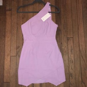 TOBI one shoulder dress